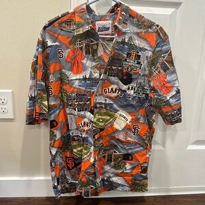 Reyn Spooner SF Giants Hawaiian shirt.